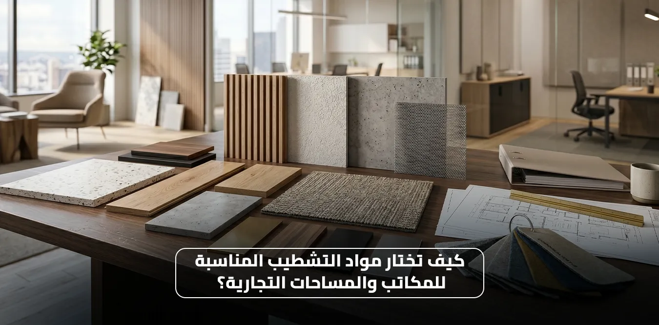 How to Choose the Right Fit-Out Materials for Offices and Commercial Spaces?