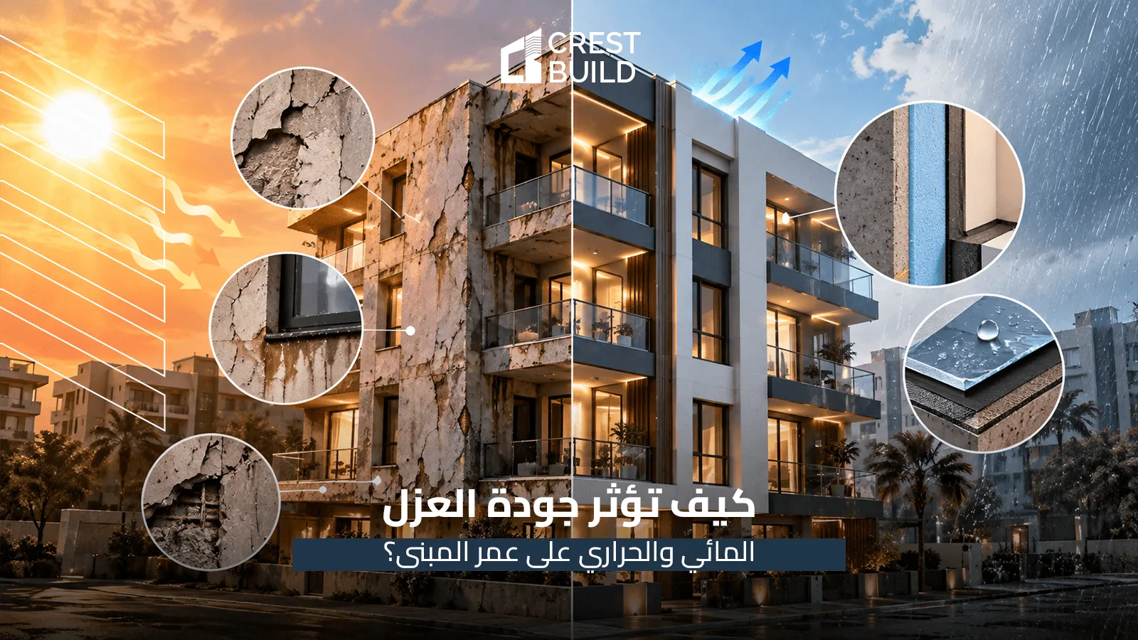 How Waterproofing and Thermal Insulation Affect a Building's Lifespan