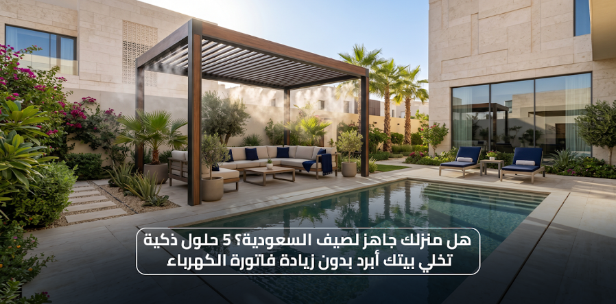هل منزلك جاهز لصيف السعودية؟ 5 حلول ذكية تخلي بيتك أبرد بدون زيادة فاتورة الكهرباء